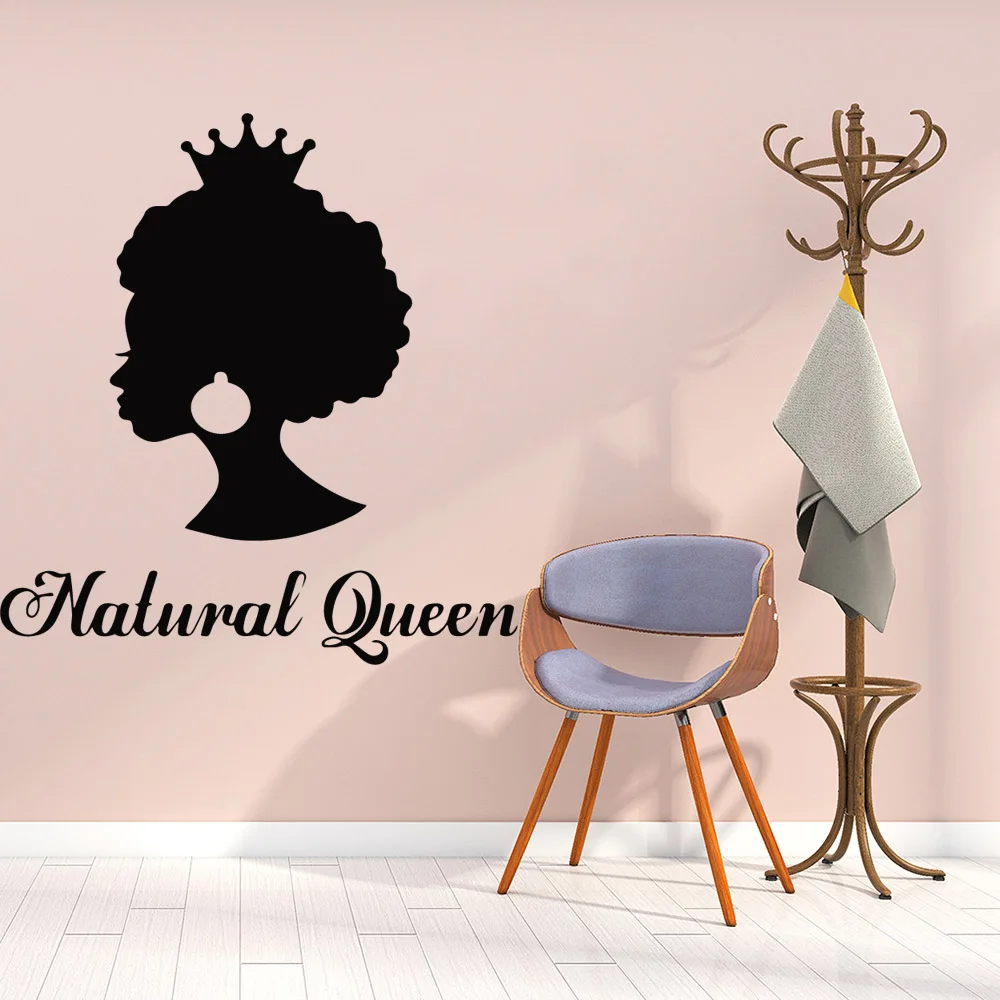 

Delicate natural queen Wall Stickers Home Decor For Girls Bedroom Sticker Kids Room Nature Decor Vinyl Art Decals adesivi murali