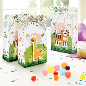 

OurWarm Paper Candy Gift Box Bags Pineapple Fruit Dessert Bags Baby Gifts Party Favor for Guest Wedding Birthday Decoration