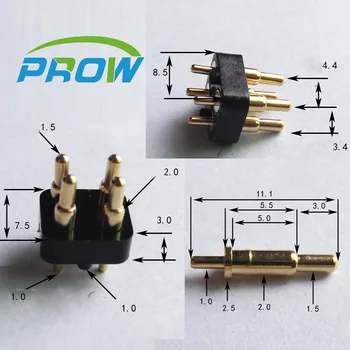 

[PR] 4P 4Pin connector for large current spring needle intelligent machine power connector pogopin factory direct