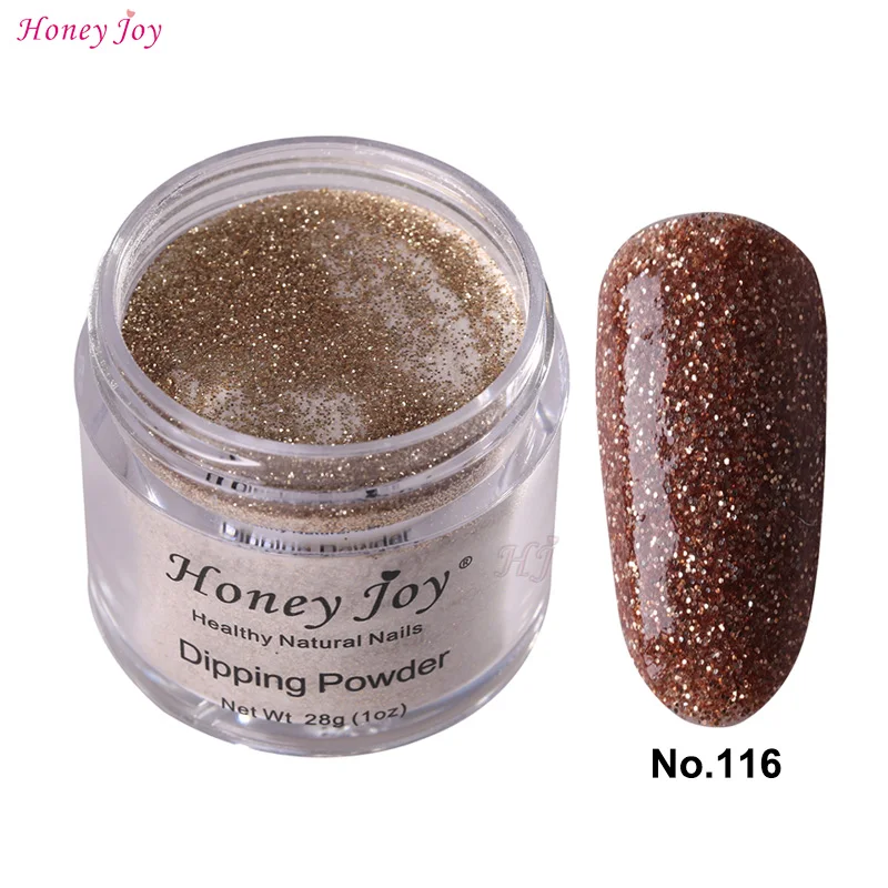 28g/Box 116 Glitter Brown Dip Powder Nails Dipping Nail Get Stronger