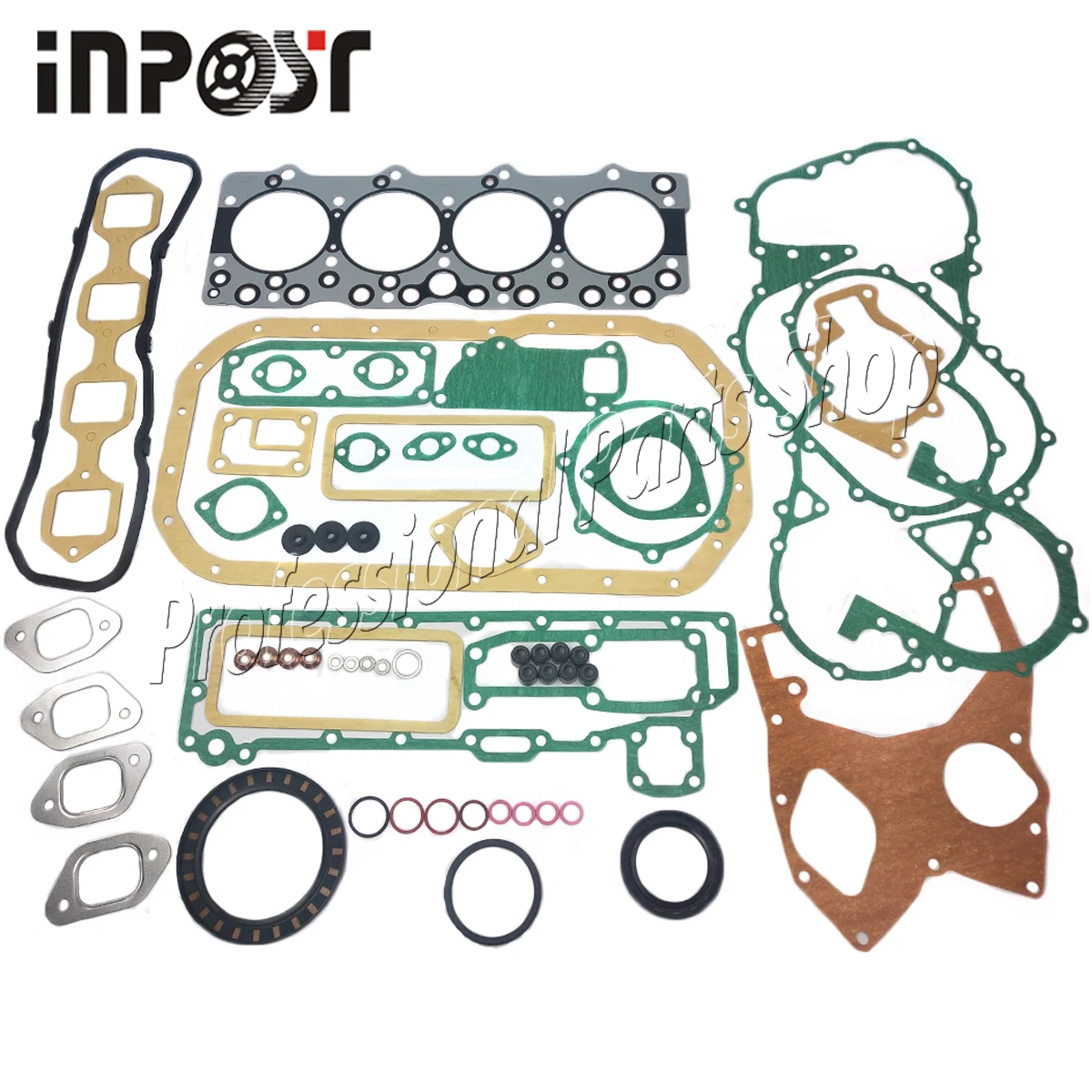 4BD1 4BD1T overhaul gasket kit for Isuzu engine Hitachi EX100 EX90