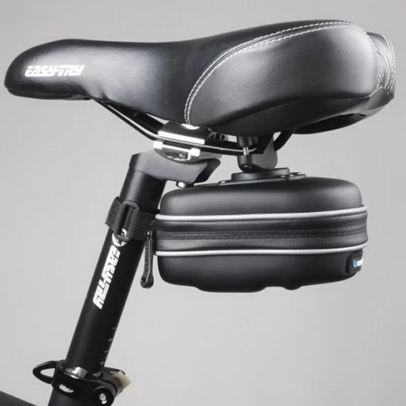 Top ROSWHEEL Mini Bicycle Bag Waterproof Cycling Bike Saddle Seat Bag EVA Basket Rear Pouch Rainproof MTB Bicycle Case bicicleta 2