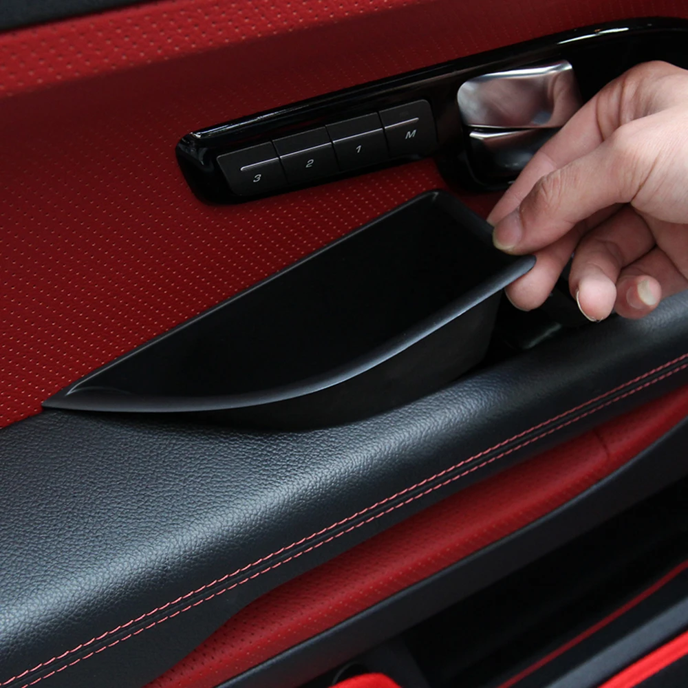 

For Land Rover Range Rover Evoque 2011-2015 Car Front Rear Door Handle Armrest Storage Box Phone Tray Container Accessories