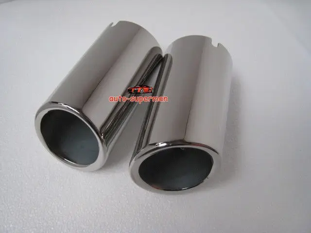 

Chrome Exhaust Muffler Tip Pipe FOR VW Jetta 6 MK6 2.0TDI 2.5 2011 2012 2013 2014 15