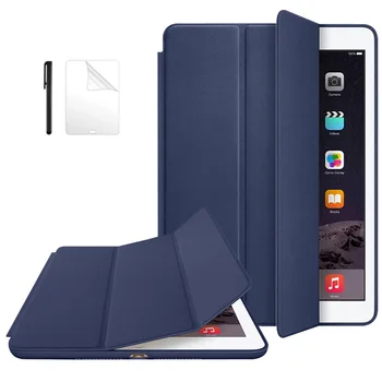 

Magnetic PU Leather Case For iPad Mini 3 2 1 Smart Stand Flip cover for apple ipad mini 1/2/3 7.9 inch tablet case+Film+Pen