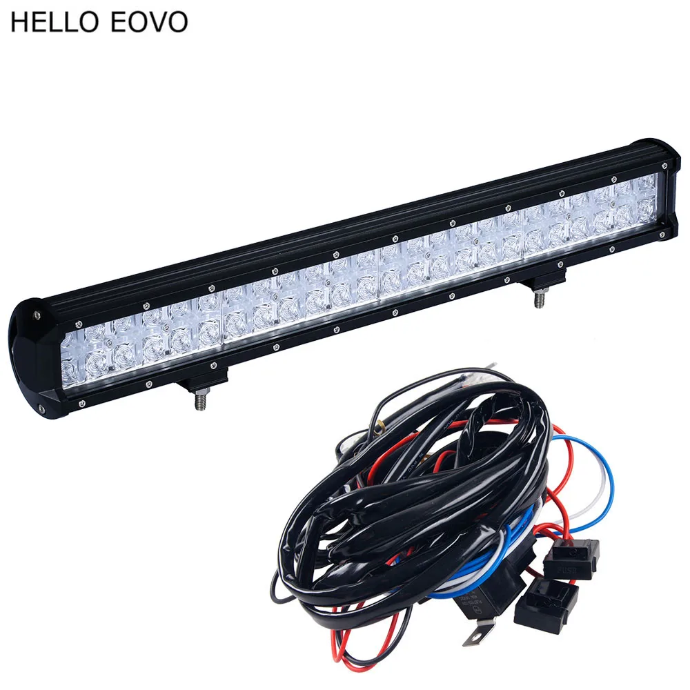 Привет EOVO 7Д 22-дюймовый 240w светодиодные бар для индикаторы работы вождения для бездорожья лодка автомобиля Трактор грузовик 4x4 внедорожник квадроциклов Привет EOVO 7Д 22-дюймовый 240w светодиодные бар для индикаторы работы вождения для бездорожья лодка автомобиля Трактор грузовик 4x4 внедорожник квадроциклов