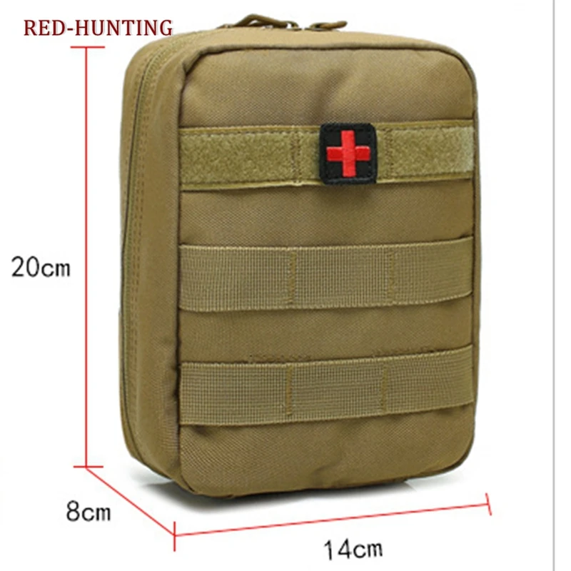 Outdoor Travel Hunting Utility Tactical Medical First Aid Kit Bag Molle Medical EMT Cover Outdoor Emergency Military Package