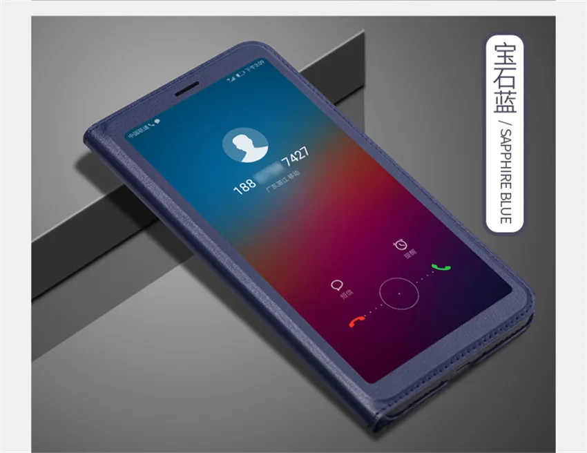 Флип-чехол для huawei на Honor 9 lite роскошный полный вид из искусственной кожи чехол для huawei Honor 9 Lite