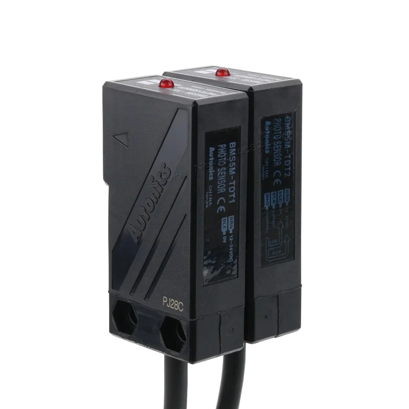 Autonics 12-24VDC фотоэлектрический переключатель 5 м Фото сенсор BMS5M-TDT через луч транзистор выход soild state NPN