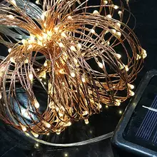 Солнечные струнные огни, наружные струнные огни 200 светодиодный 72ft 8 режимов Звездные струнные огни для внутреннего/наружного водонепроницаемого солнечного света