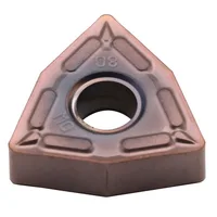 טונגסטן ביצרו קרביד הוספת קרביד טונגסטן ביצרו עיבוד נירוסטה WNMG080404-MQ ZM30 שבבי 10pcs MOSASK (1)