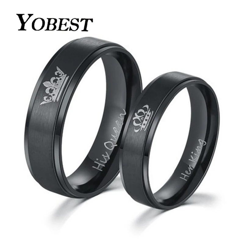 Yobest 2018 новые модные свадебные кольца сделай сам для женщин и мужчин ювелирные