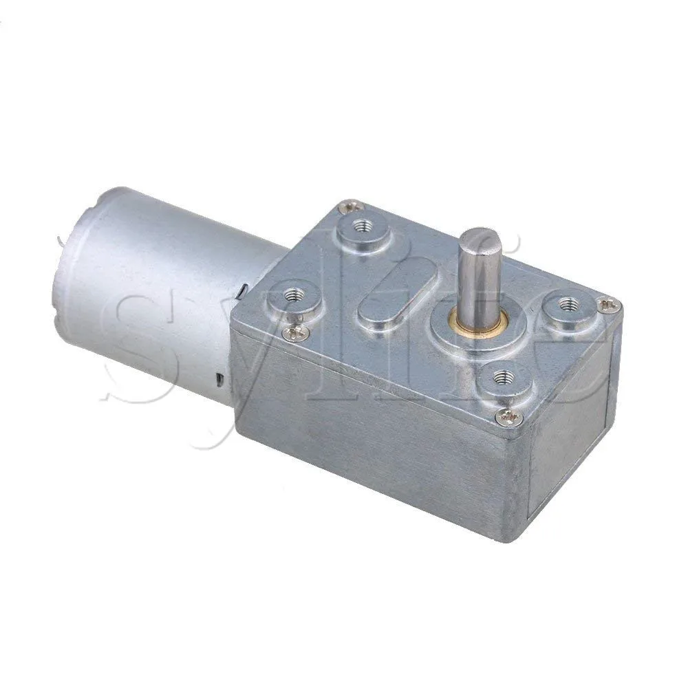 

12V 40rpm Worm Turbo Gear Motor Right Angle Gear DC Motor Metal