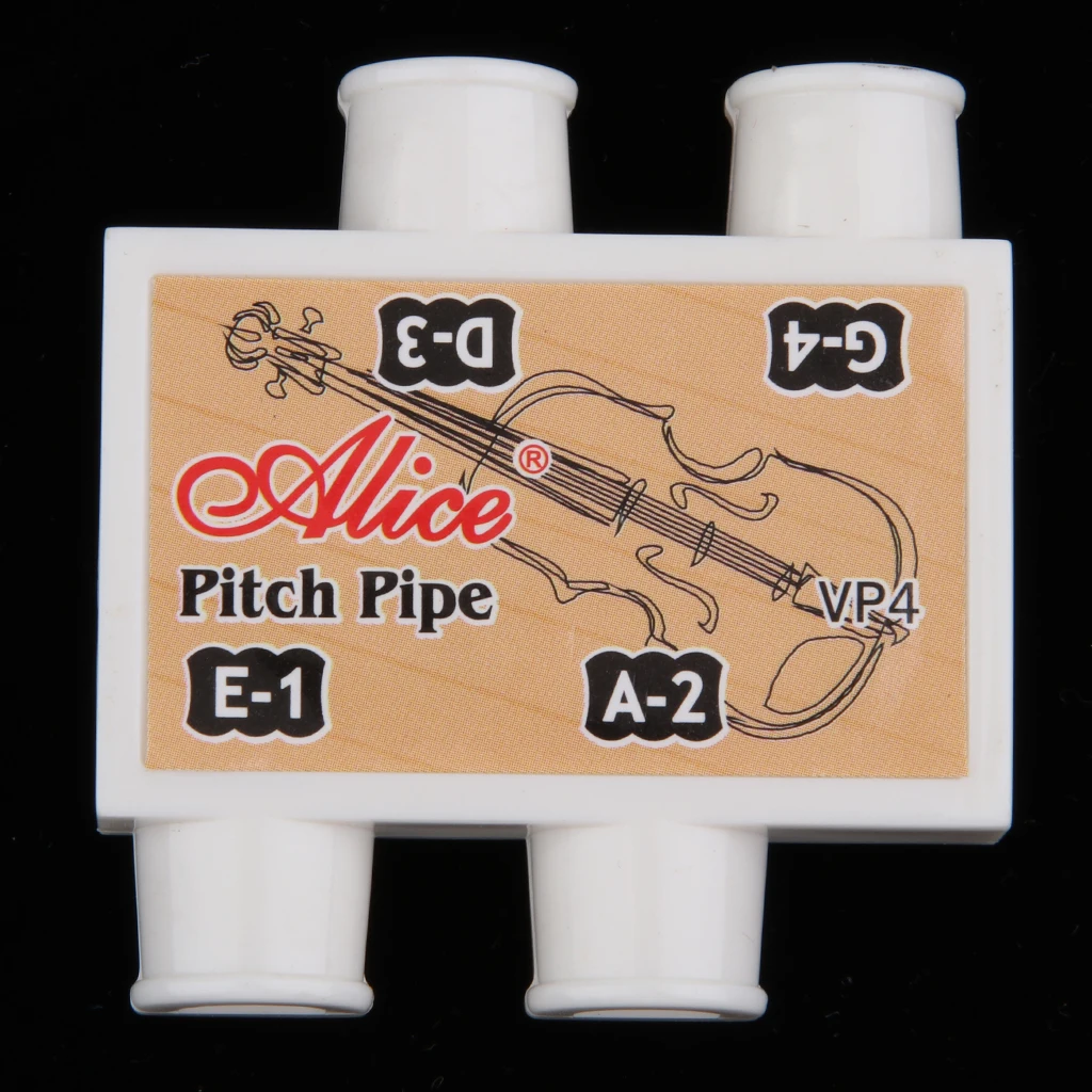 Violin Pitch Pipe String Tuning Tuner 4 Tubes Tuner for Violin Part Accessories