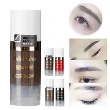 Пигмент для микроблейдинга бровей губ татуировка "глаз" растительный пигмент татуировки чернила Макияж инструмент 15 мл/бутылка Перманентный макияж Пигмент