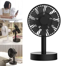 Мини USB тихий Настольный вентилятор вращения кулер для домашнего офиса HY99 AP09