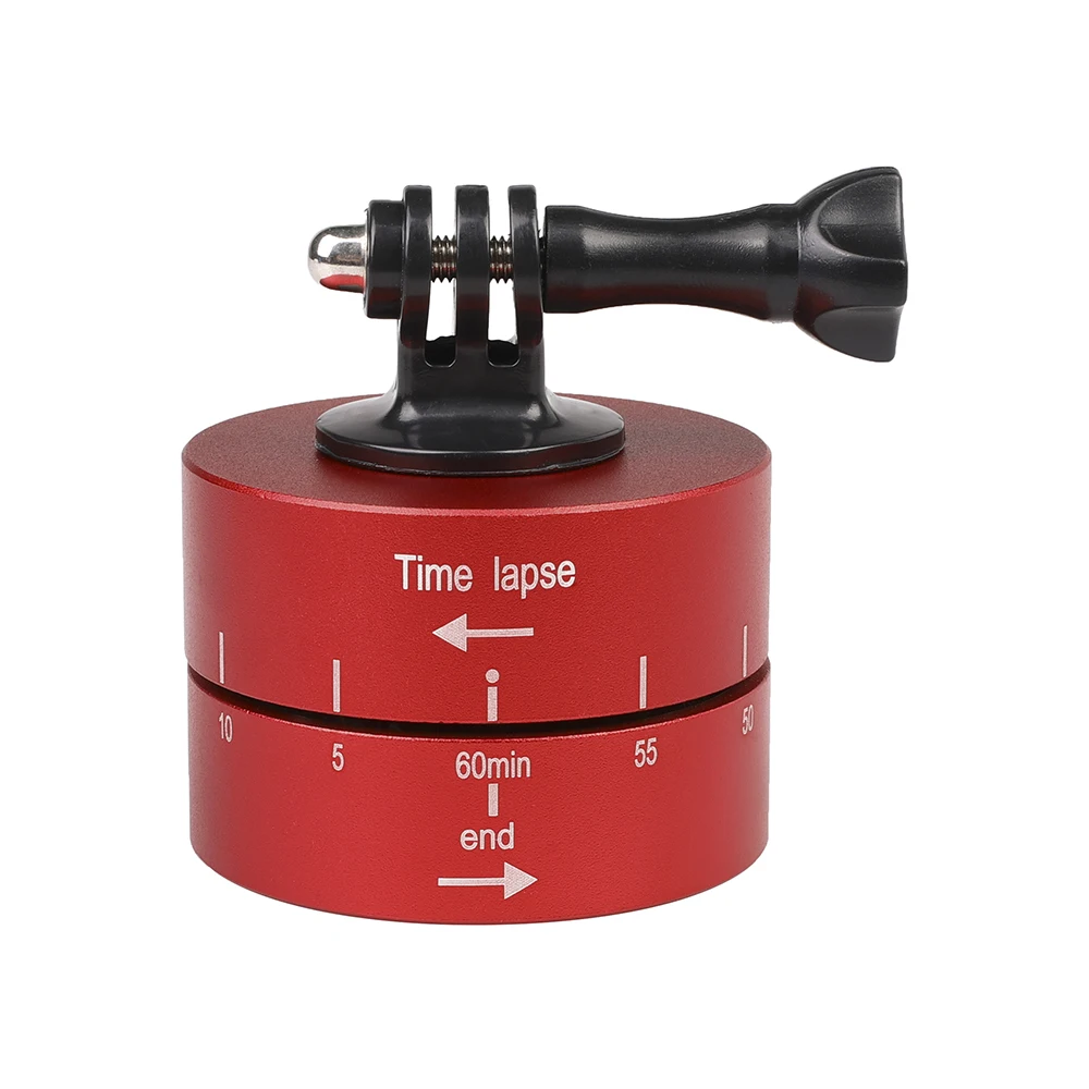 Kaliou Go Motion 360 Degree Panning Rotating Time Lapse Photography Timer for Iphone Mobile For GoPro 7 6 5 4 3 SJCAM DSLR Red Kaliou Go Motion 360 Degree Panning Rotating Time Lapse Photography Timer for Iphone Mobile For GoPro 7 6 5 4 3 SJCAM DSLR Red