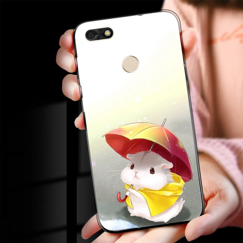 Для huawei Y6 PRO 2017 чехол мультяшный силиконовый для P9 Lite mini Enjoy 7 телефона тонкий ТПУ