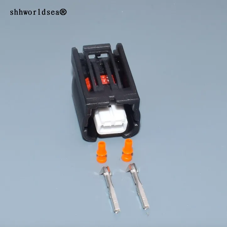 

shhworldsea 2pin 0.6mm for Toyota auto plastic waterproof plug 7283-2090 electric wiring harness connector 7283-2090-30