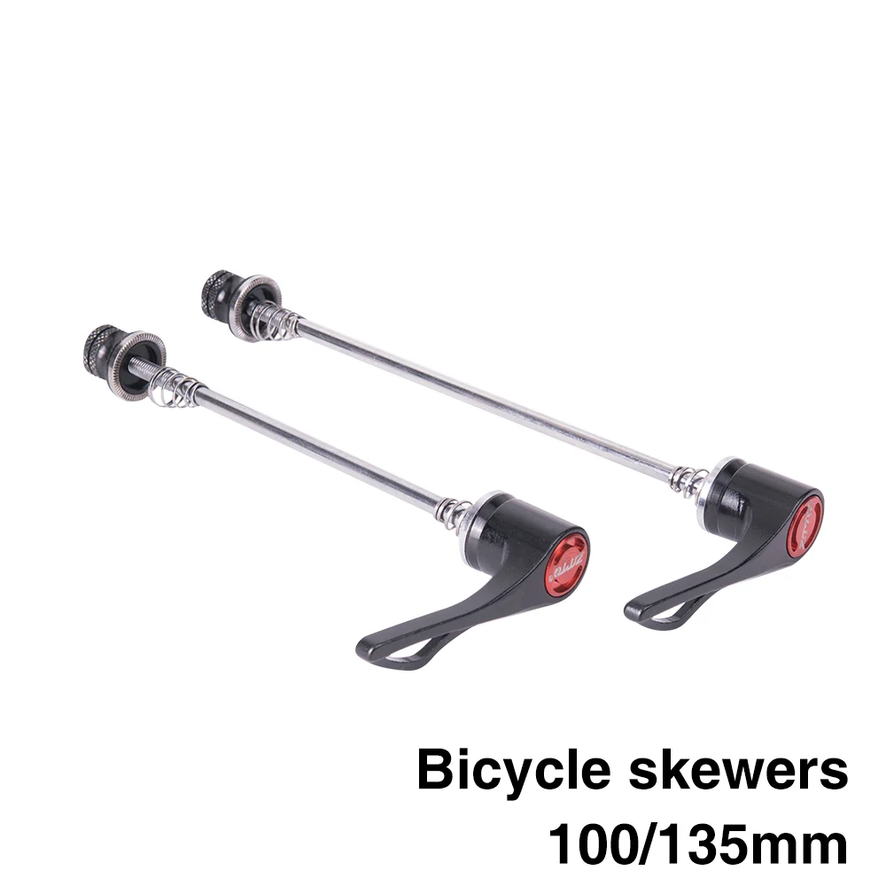 1 пара шампуров для велосипеда 9 мм 5 мм быстросъемные шампуры 100 мм 135 мм надежная ось для MTB шоссейного велосипеда