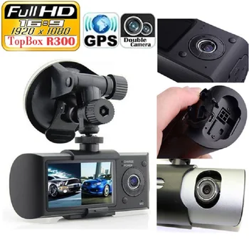 

Dual Camera Car DVR Camera With GPS and G-Sensor 2.7'' HD 1080P Video Recorder Dash Cam G-Sensor GPS Dual Len Camera