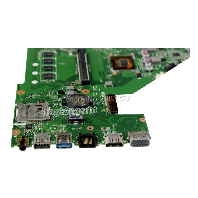  X550CA laptop Motherboard For ASUS X550C X550CC X550CL Y581C R510C Mainboard test ok 2GB 4GB RAM 10
