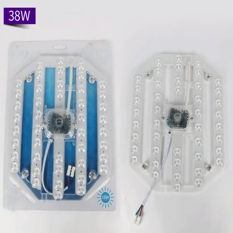 BEYLSION NEW LED Light Panel Ceiling Lamp Source 24W 38W 50W Lampada Module Lamp Energy Saving LED Board Panel Circular Light  (8)