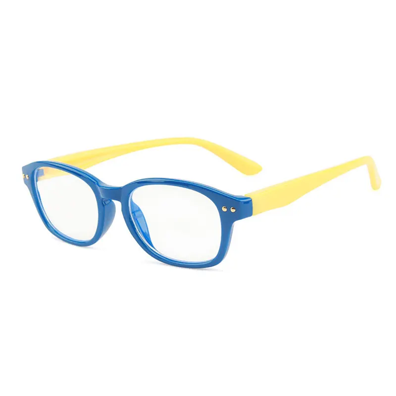 Детский анти-синий светильник, блокирующие очки, солнцезащитные очки, оптическая оправа, прозрачные очки с очками по рецепту, линзы для близорукости - Цвет оправы: C7