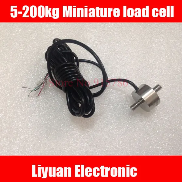 

1pcs Miniature load cell / 2.0MV/V small tension sensor / pull pressure load cell 5-200kg