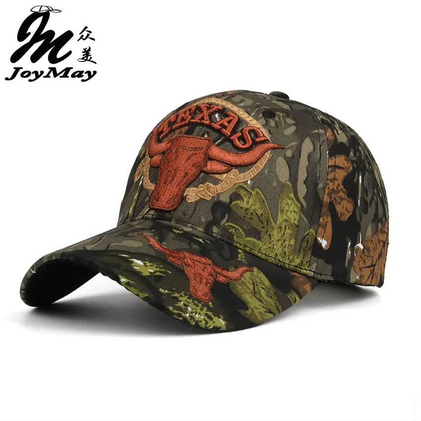 

Joymay New TEXAS Embroidery Unisex Couple Camouflage Baseball cap Adjustable Fashion Casual Snapback HAT B406