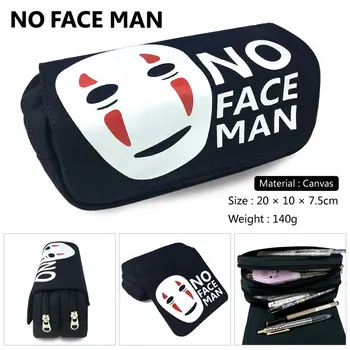 

Anime My Neighbor Totoro Cartoon Large Capacity Pen Bag Pencil Cases Canvas Double Zipper Purse Women Handbags Cosmetic bags