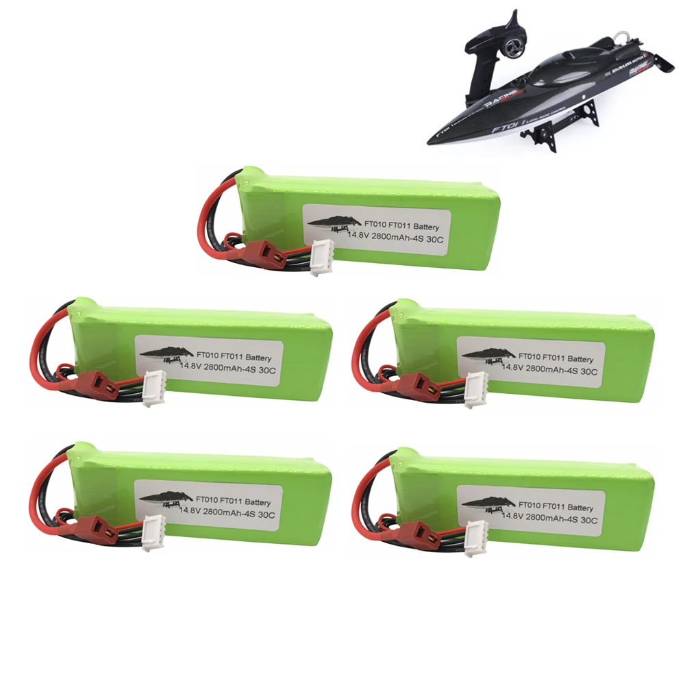 Lipo аккумулятор для FT010 FT011 2800 мА/ч батарея 14 8 в RC 30C 803496 лодка вертолет самолет