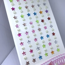 Free Shipping One Piece Stickers Creative Diamond Pearl Stickers Girl Stickers Can Be Used on Everything You Like