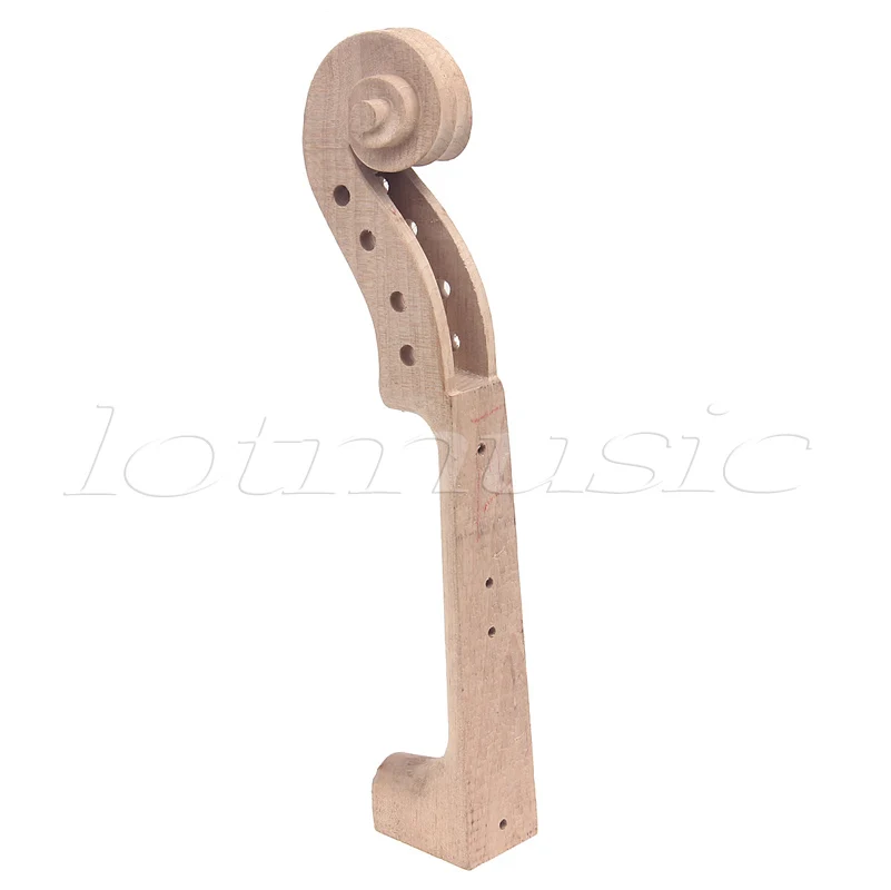 5 комплектов 4/4 Кленовая скрипка воротник ручная резная Шейная детали|violin parts|neck