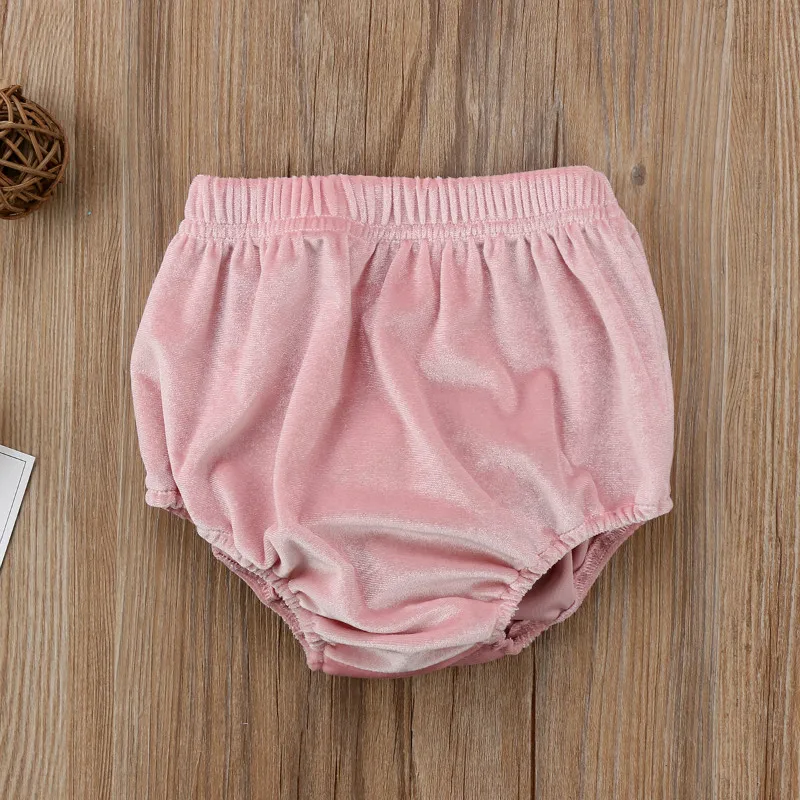 Pudcoco/ г. летние детские мини-шорты детские повседневные вельветовые шорты для маленьких девочек однотонная Узорчатая ткань штанишки шорты из полипропилена