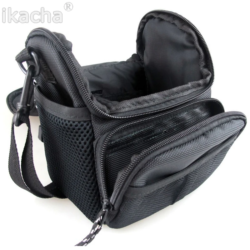 Funda Protectora Para Cámara Nikon Coolpix - Bolsa Acolchada, 18x12x23 Cm, Nailon, Correa De Hombro Incluida