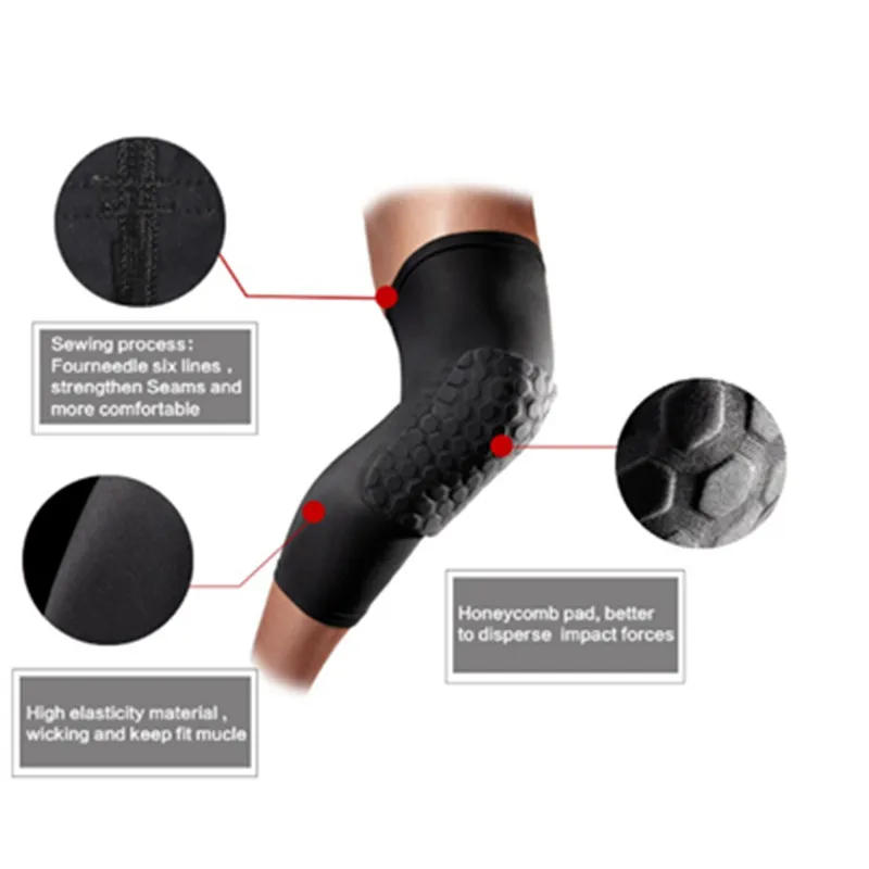 حار 1 قطعة العسل كرة السلة دعامة الركبة ، كرة القدم تشغيل التدريب الطائرة الركوع الرياضة السلامة الجراميق مبطن جورب أشرطة حار 1 قطعة العسل كرة السلة دعامة الركبة ، كرة القدم تشغيل التدريب الطائرة الركوع الرياضة السلامة الجراميق مبطن جورب أشرطة