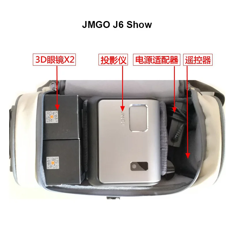 Projector Accessories Portable Bag Case for XGIMI H1 H1S H2 Aurora JmGO J6S J7 V8 DLP Projector camera shoulder bag shockproof Projector Accessories Portable Bag Case for XGIMI H1 H1S H2 Aurora JmGO J6S J7 V8 DLP Projector camera shoulder bag shockproof