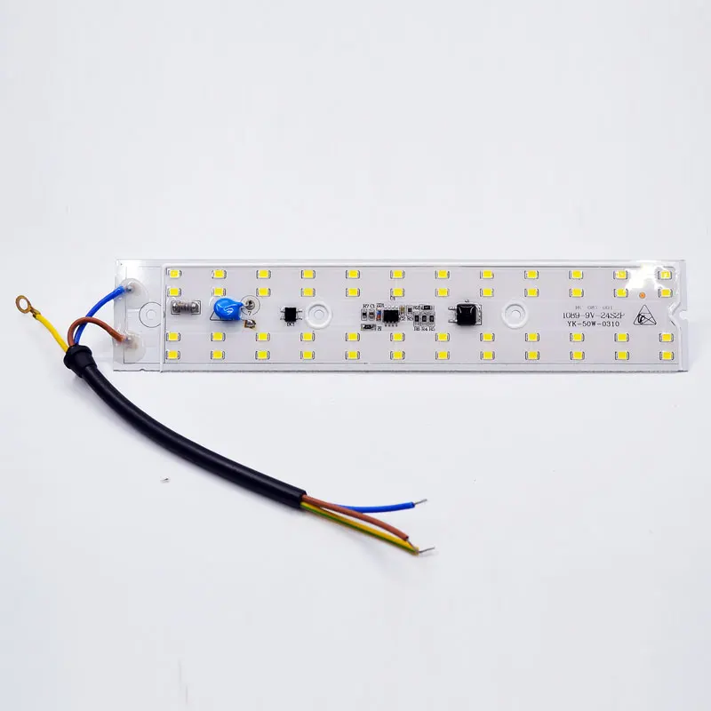 Умный IC SMD СВЕТОДИОДНЫЙ светильник 50 Вт AC 220 В SMD2835 DIY для наружного прожектора для сада холодный белый теплый белый