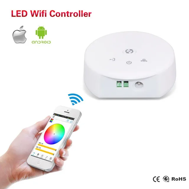 Magic Home UFO RGB/RGBW WiFi LED Controller DC 12 24V for IOS and