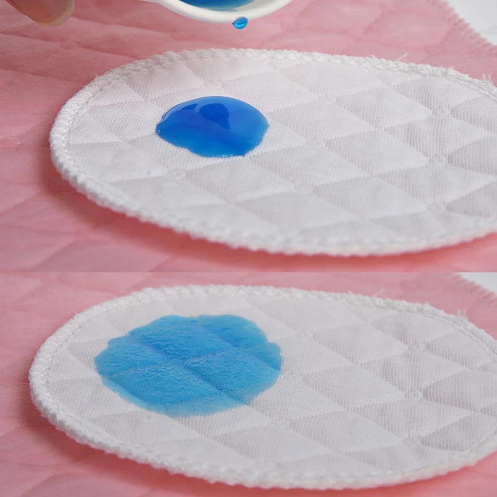 

Hot Sale 10pcs/set Three Layers of Ecological Cotton Washable Breastfeeding Pads Nursing Pads