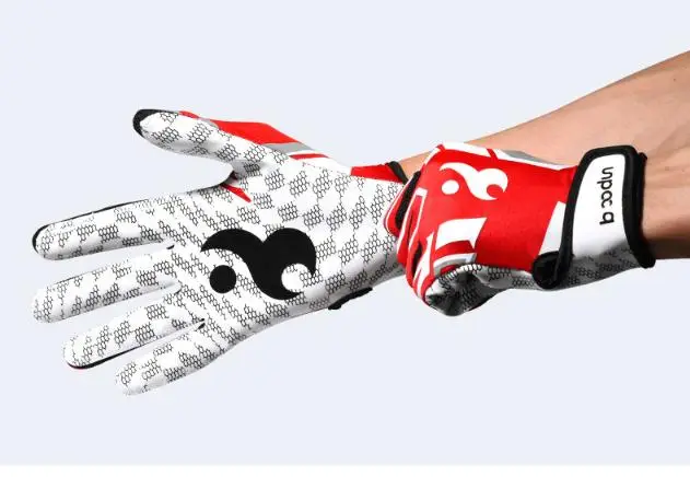 Free Shipping,Brand quality OL DL glove,pro American football gloves,customize gloves,full fingers.goalkeeper sticky grip