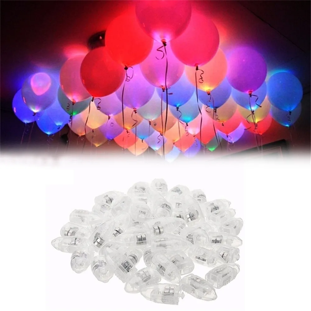 20pcs Led Balloons Light LED Lamp Balloons for Paper Lantern Balloon Birthday Christmas Balloon Decoration celebration Lamps