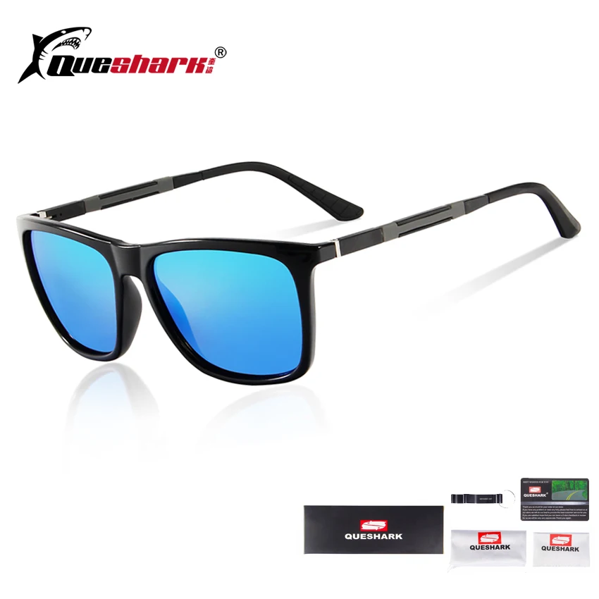 

QUESHARK TR90 Frame Cycling Polarized Sunglasses Hiking Climbing Glasses Bicycle Goggles Ultralight Road Bike Eyewear