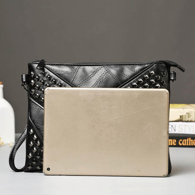 3D SKULL CLUTH HANDBAG IV