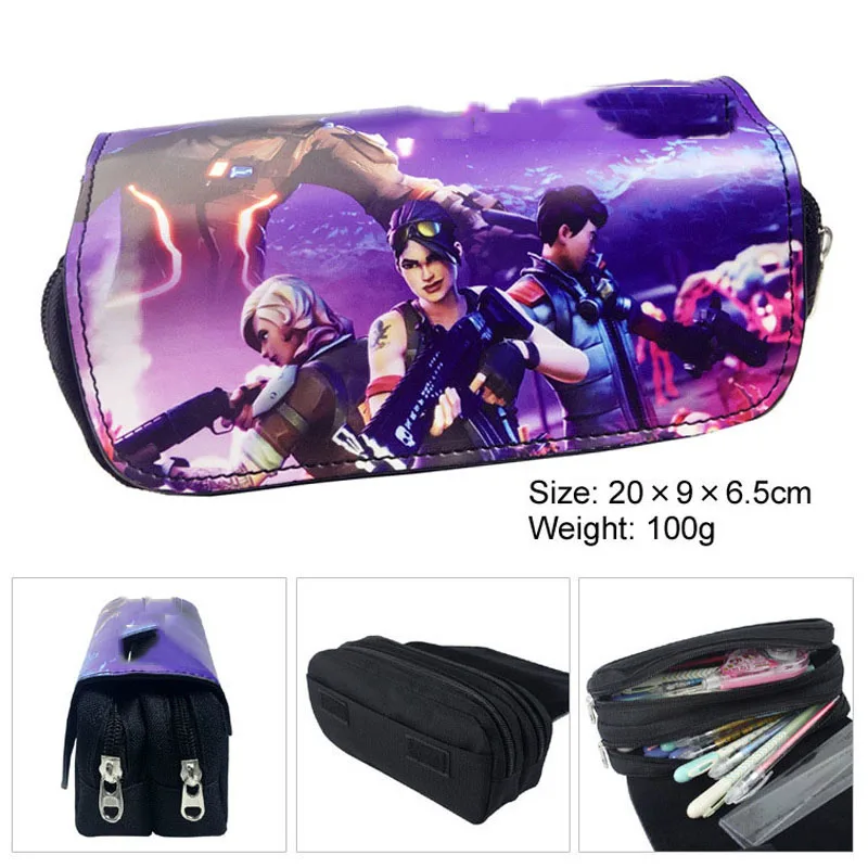 1PC Fortnight Action Figure Toy Pen Case Bag For Children Leader Horse Dark Voyager For Nited Toys Kids Gifts 1PC Fortnight Action Figure Toy Pen Case Bag For Children Leader Horse Dark Voyager For Nited Toys Kids Gifts