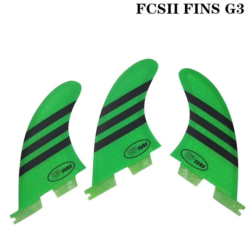 Серфинг FCS II G3 плавники fcsII синий/белый/зеленый/красный новый стиль