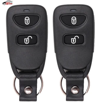 

KEYECU 2 Pcs/lot Transmitter Keyless Entry Remote Car Key Fob 433MHz 2+1 Button for Kia Sorento 2011-2014, Kia Rio 2006-2011