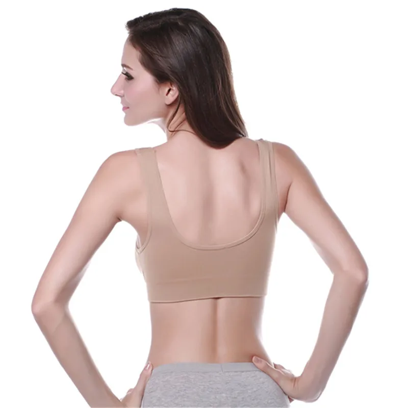 Women Yoga Sports Bra Comfortable Fitness Vest Bra Top Seamless Slim Underwear Women Yoga Sports Bra Comfortable Fitness Vest Bra Top Seamless Slim Underwear