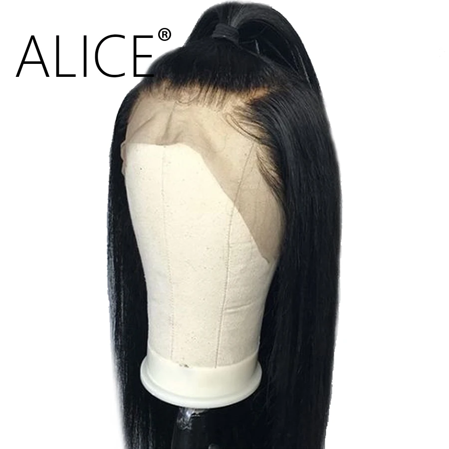 straight 13x6 lace front wig